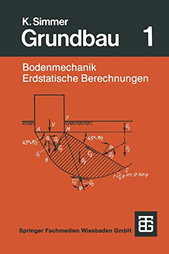 Grundbau: Teil 1 Bodenmechanik und erdstatische Berechnungen von Springer